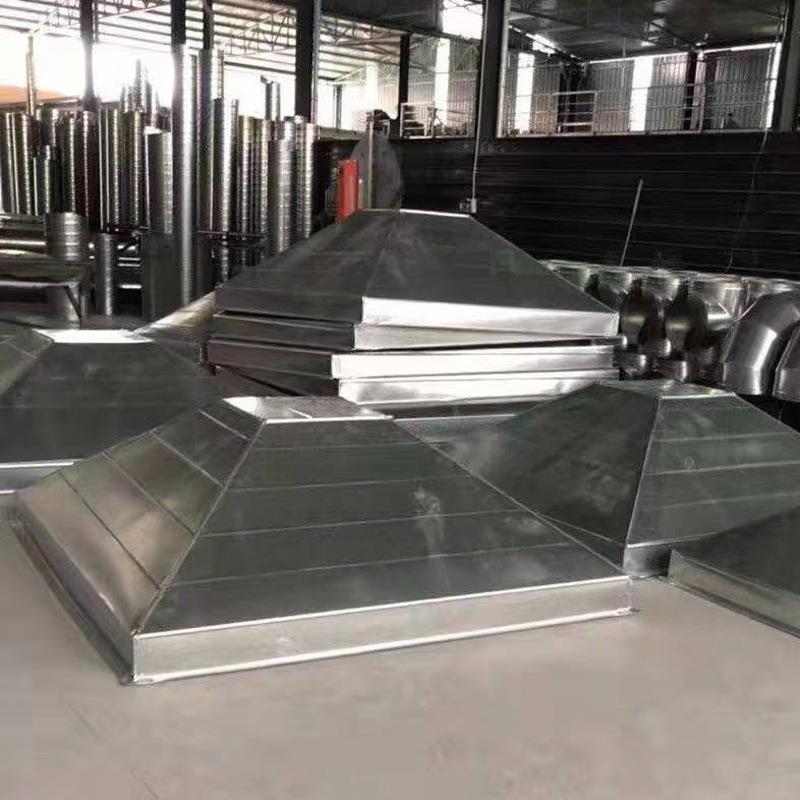 烟罩集尘铁罩镀锌不油锈钢吸商烟罩酒店厨房皮烟机228通风排烟用