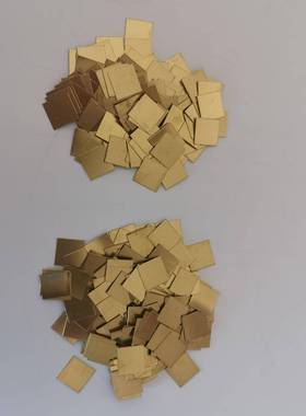 L1050铜焊格片供多种规用铜焊片15焊片H255L05焊片0.12-0.6mm