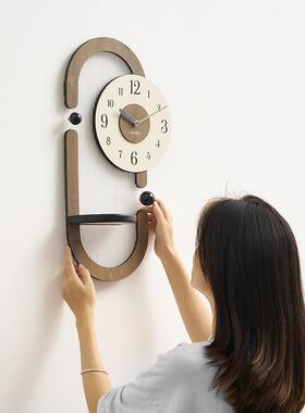 w钟ozoom2准204新款挂钟客厅创TYOS582意表餐厅大气艺术时钟屋装