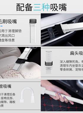 工厂直销120大W功率手持式无器线吸小尘家车两用HK6042无刷充电型