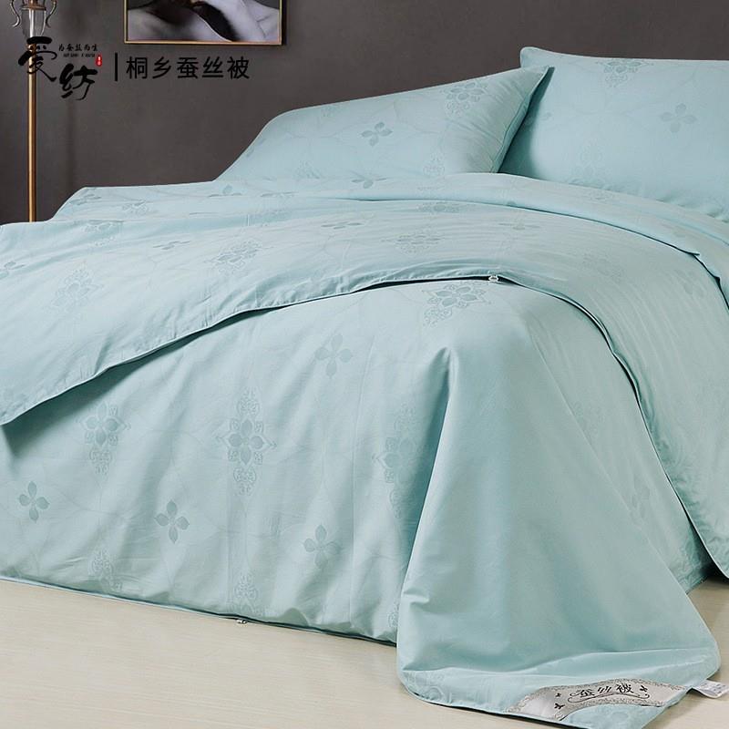 宫手JPCS001工芯蚕丝a类纯桑蚕丝被子喜被婚纯被双棉被蚕丝被子母