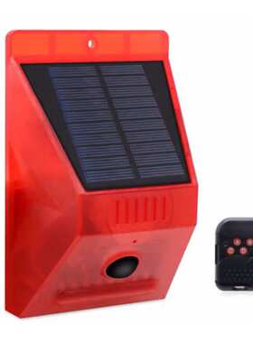 DL-S6313太阳能声光警示器人体红外感应