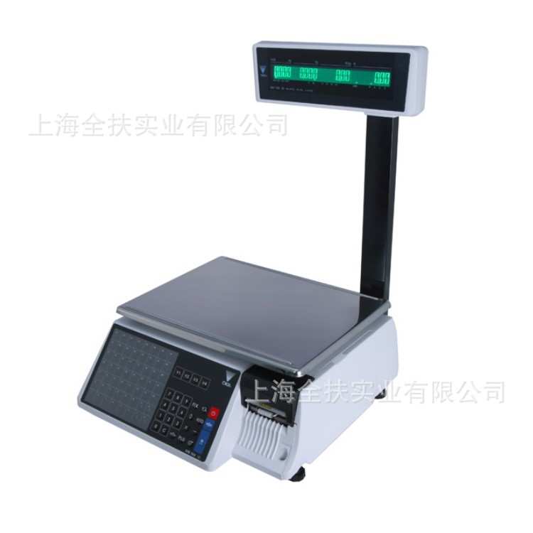 供应 SM-110P条码秤 寺冈条码秤 超市称重收银条码秤有底纸打印秤