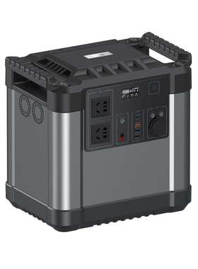 新款2000W储能电源正弦波220V欧规600000mAh便携式应急电源2220W