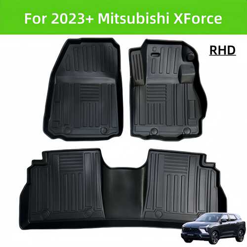 For 2023+ XForce RHD Carpet TPE Car Floor Mat/Rear Trunk Mat