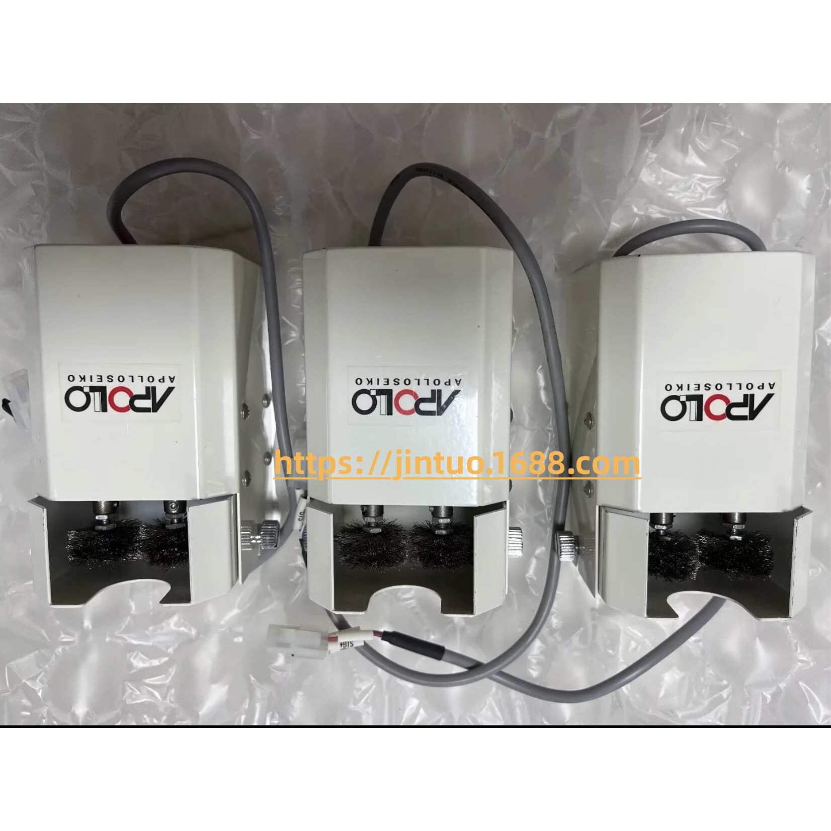 apollo seiko旋转式烙铁头清洗器 BRC-3000 阿波罗烙铁头清洁钢刷
