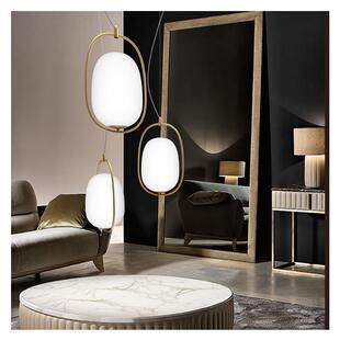 后现代咖啡厅吧台玻璃吊灯北欧客厅卧室别墅样板间楼梯个性 创意灯