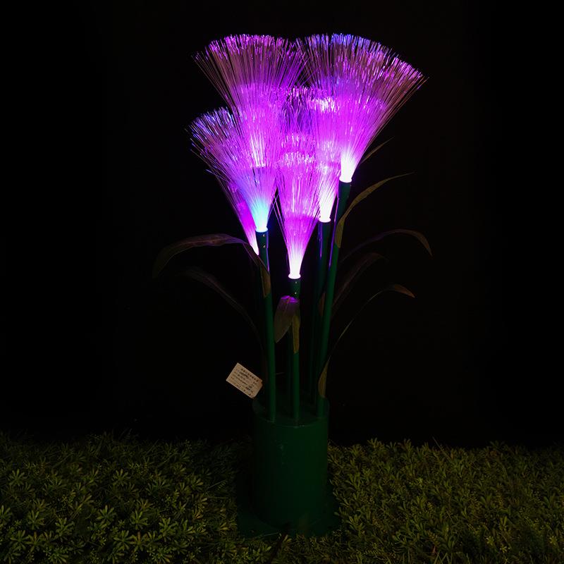 LED光纤芦苇灯芦苇景观灯 组合芦苇灯公园景区湖边路边亮化工程景