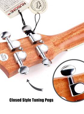 u23寸桃NA-15花芯尤克里里l缺角电箱哑光全封闭uekle