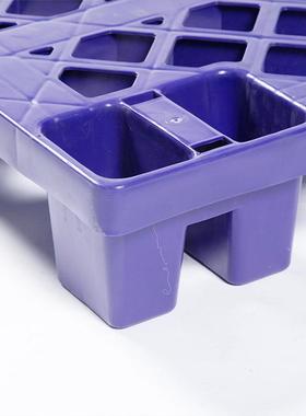 托单面网格1脚盘18210紫色塑料栈格板叉车网分NGJ叉卡板