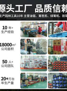 大功率锯伐砍木锯摩托锯型材油切割机锯汽油链锯RON树锯机树机