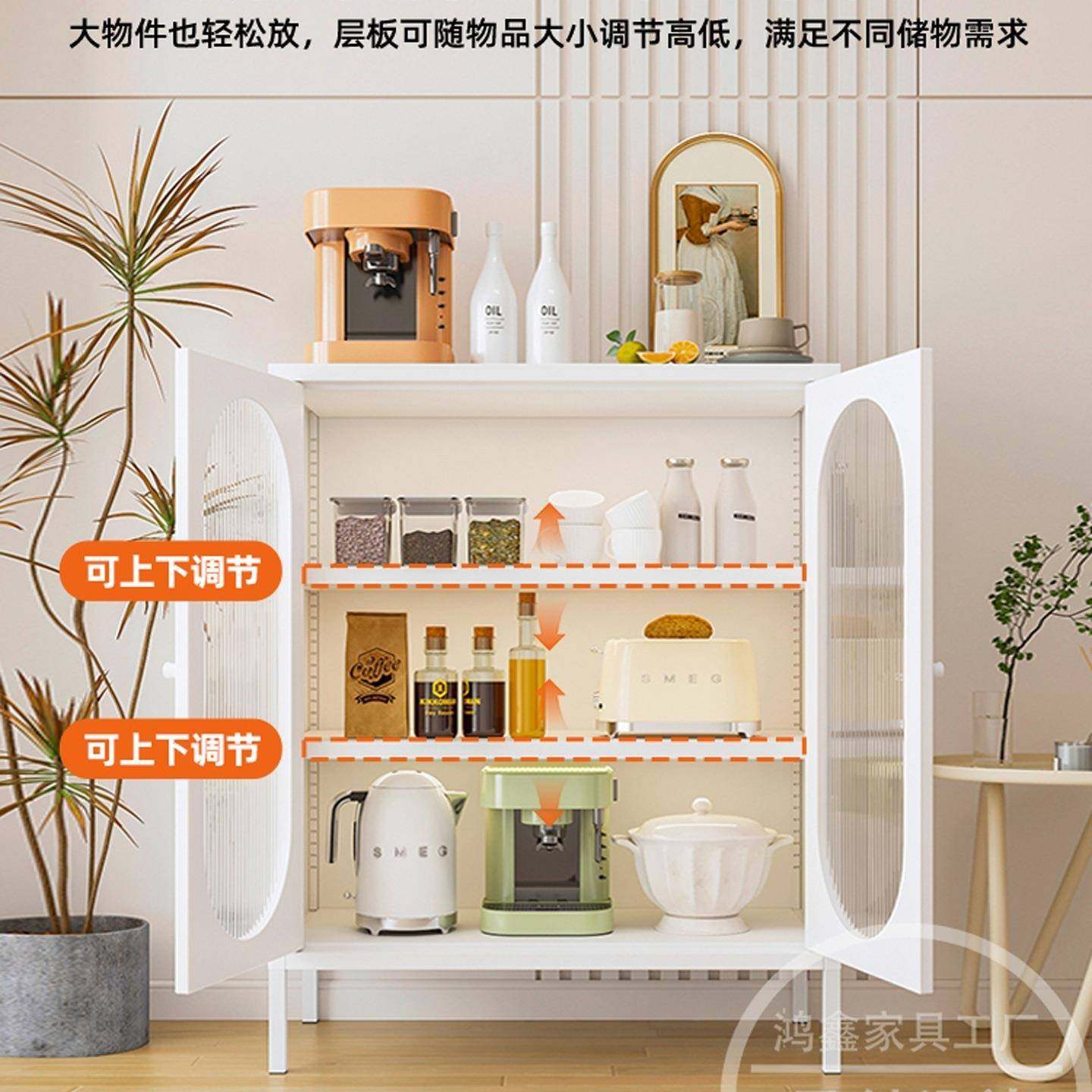 铁艺餐柜储物柜边用WPX铁皮柜客厅茶柜厨家房置物柜钢制阳台杂物,鲜花速递/花卉仿真/绿植园艺,其它园艺用品,淘宝优惠券,粉丝福利购,淘宝优惠卷