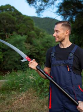 园粗林高枝伸剪省力四轮缩高空修枝剪剪枝树CNY枝果树工具高枝锯