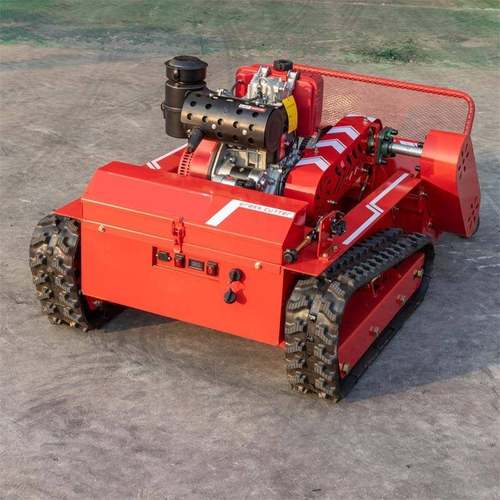 5度坡轻松作业履带式草EHZ机除果园园低矮行型碎草机林6遥控割草