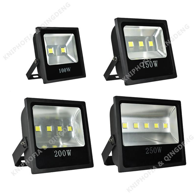 2LD正方投光灯户外防水IP66泛光瓦灯集成30W50QD-TGDW100W00W足高