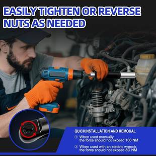 1/2“击偏置长扳手冲击,三延合一手动/电气动/动冲延908长棘轮