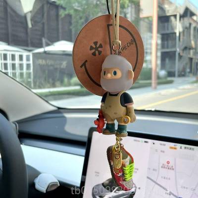 正品FARMER BOB男友汽车挂汽后照镜饰高装级感车车内饰品送男士车