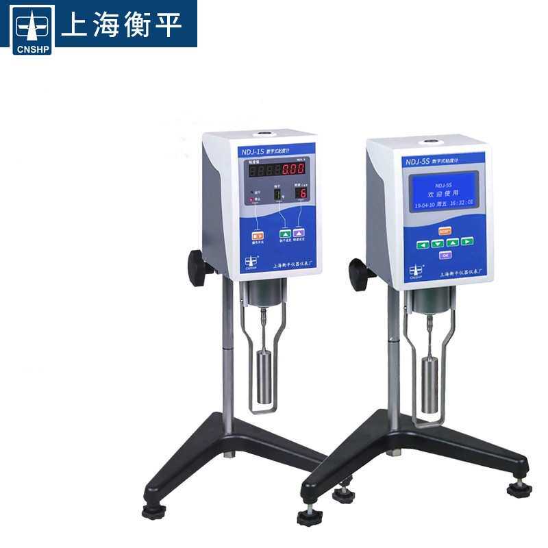 【上海衡平】数显旋转粘度计NDJ-1S,涂料粘度计 油墨粘度计