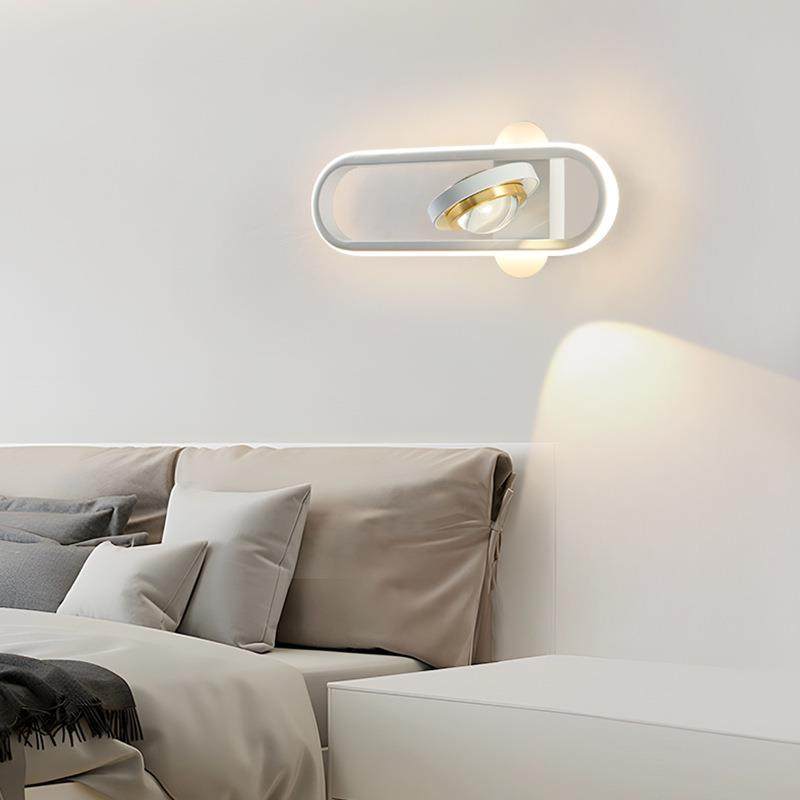 简约壁灯卧室床头护眼阅读灯可调节角度客厅背景墙壁楼梯过道壁灯,电子元器件市场,其它元器件,淘宝优惠券,粉丝福利购,淘宝优惠卷