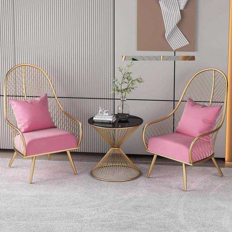 轻奢北欧单人休闲小沙发网红款ins风卧室客厅简约阳台美式休闲椅,电子元器件市场,其它元器件,淘宝优惠券,粉丝福利购,淘宝优惠卷