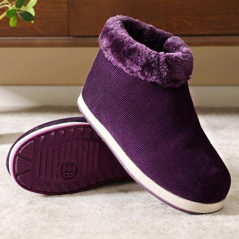 高档新款冬季手工鞋鞋耐磨保暖厚鞋底老棉鞋居家防滑月子中棉老年,女鞋,棉鞋,淘宝优惠券,粉丝福利购,淘宝优惠卷