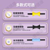 正品 热销手健身棒缓瑜伽瘦腿腰背腿持部滚轮解疲劳按摩轮磨腿舒活