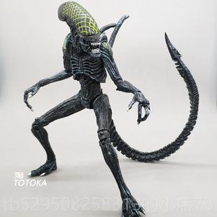 高档7寸异形狗战终极战大模型契约模玩型士夺命舰可动人偶具母后