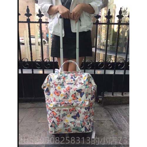 高档旅箱女包网红拉杆万向轮20寸登机行手提途出差小行李箱红色轻