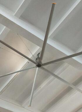 珠海低量音8大直径吊扇KFE大风工业大风扇米省电厂房噪电风扇