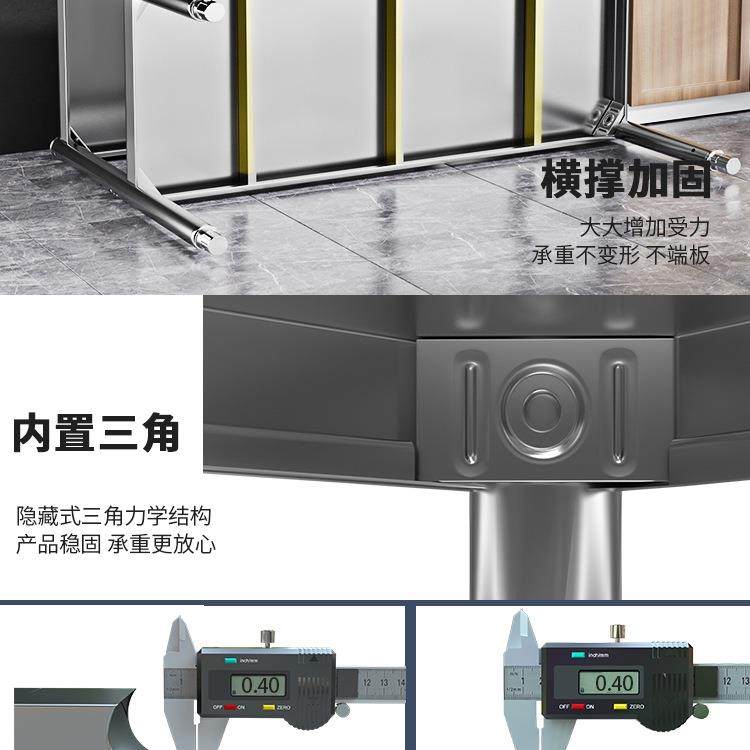 厨房锈钢微置物F9778J5J架落地层架多功能二层货厨具收纳波炉不烤,厨房/烹饪用具,抹布架/厨房清洁收纳架,淘宝优惠券,粉丝福利购,淘宝优惠卷