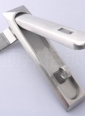 顶邦锈MS83门4不钢304锁机MS834箱机柜锁全不挂锈钢平面锁配电箱