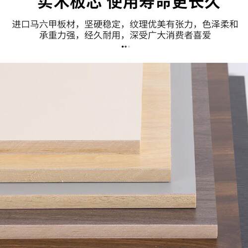 转电角书桌书一体书柜DEW现代简约架定制实木家玻璃台式脑桌用学