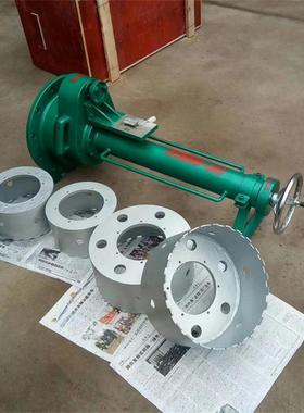 d400停水带不压电动开孔机球墨铸铁钢孔管道打VRH孔器DN200手n动