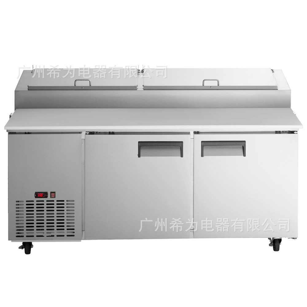 商用冷藏工作台烤盘带炮保鲜
