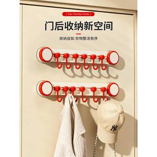 吸盘Fh(x}x}$门挂墙上后免打孔2025?新款置物架入户钩门浴室卧室