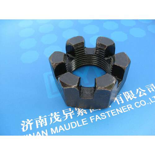 六开槽薄螺母IN97D9角3MDIN979BO0×2.0
