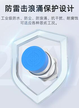 昱闵高频工业RFID读写器Mdbuo5s工位流水线读13YMC18xx.6M头HZ数