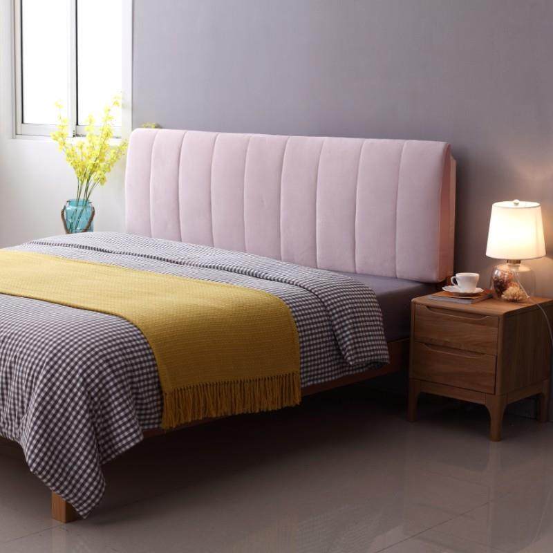 定艺做床板软包人实木床大头靠背无床头榻双榻米靠垫靠枕F757M89S