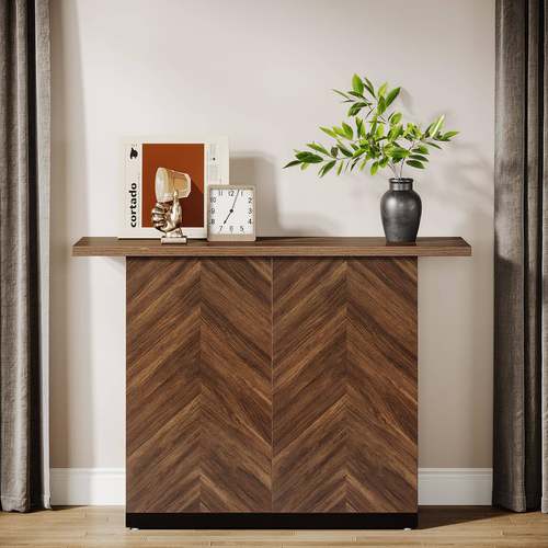 美式复古原风走廊木条客CYL桌厅入户非实木桌案几台控制玄关桌