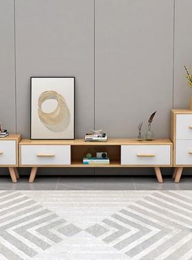 木橡胶木电柜茶ONS几组视合家具简约实小客户型卧室厅地柜墙柜矮