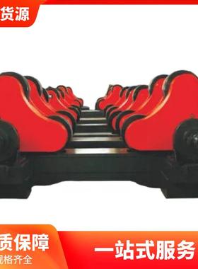 小型自调式焊接滚轮架08聚氨酯橡吨胶滚轮接焊滚HCJ轮架