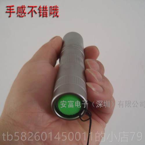 高档m大功率3W5W紫光手电筒UV萤光灯强1光375n4m395nm405nm0n420n