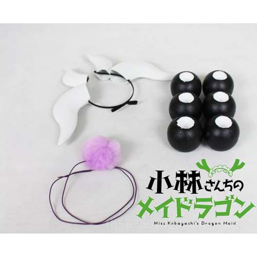 高档小家的女仆萝莉龙龙康林娜co假毛康纳coss假发有头饰卖