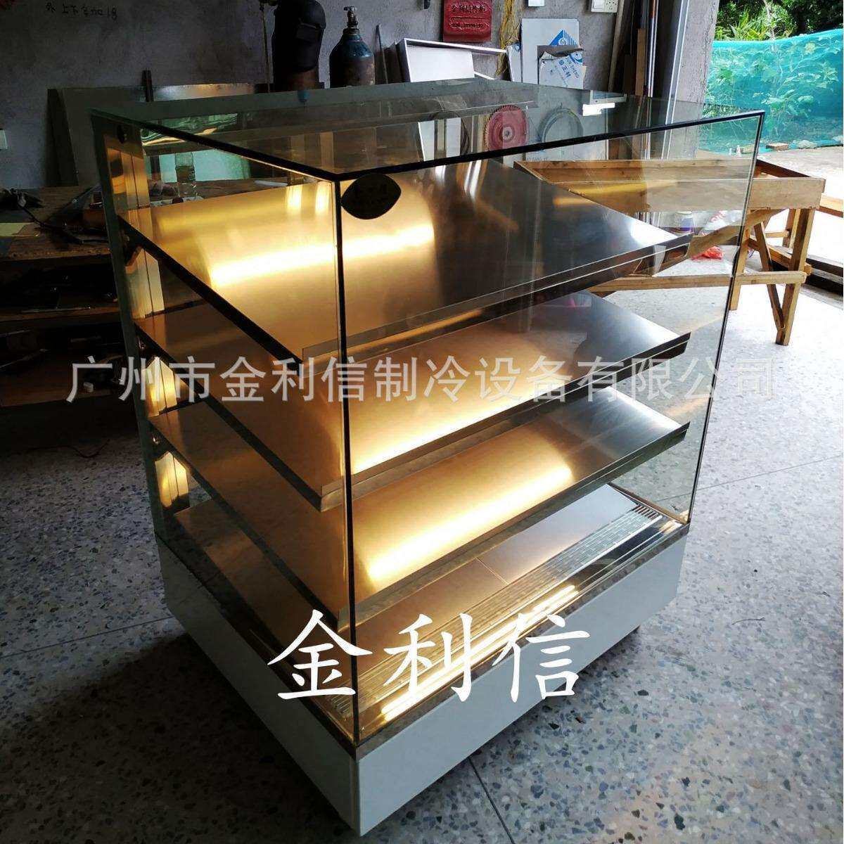 金利信直角多层酥饼炸鸡电热保酥陈列加热炉风热葡挞暖酥展示柜