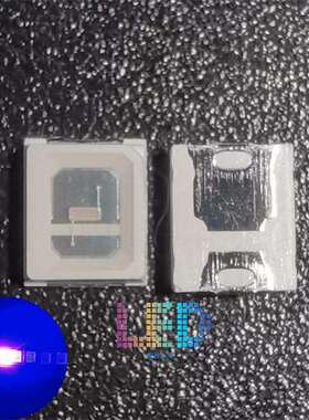 2835紫色0.5瓦紫外线390-395nm超亮紫光验钞诱蚊专用LED发光灯珠