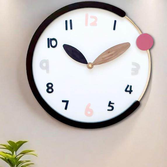 KY0035奶油风多吧安墙钟表挂钟客厅202新款家简约创意用挂时钟