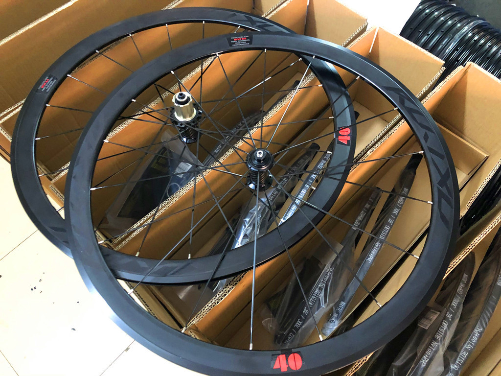 rujixu700C碳纤维公路轮组