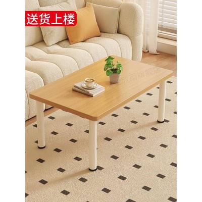 ?小PIY方桌客厅家茶几简易小户型桌工台正用方形阳台茶桌餐飘作窗
