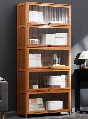 书置架落地书柜子物阅架2235CHFM读架儿童多家用客厅简易实木层储