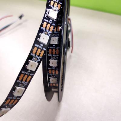 s212B发光幻彩l8ewd灯带工厂灯条5Ved灯WS2812B带贴片内置IC灯l珠